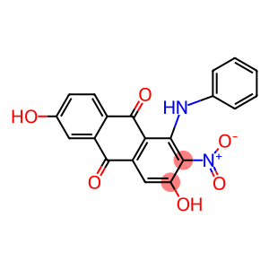 1-Anilino-3,6-dihydroxy-2-nitroanthraquinone
