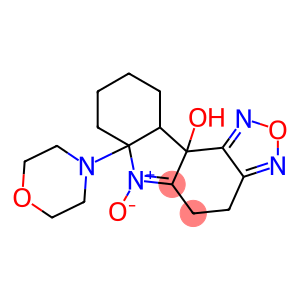 6a-(4-morpholinyl)-4,5,6a,7,8,9,10,10a-octahydro-10bH-[1,2,5]oxadiazolo[3,4-c]carbazol-10b-ol 6-oxide