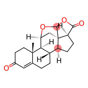 4-ANDROSTEN-18-AL-17BETA-CARBOXYLIC ACID-11BETA-OL-3-ONE-(18-11)-HEMIACETAL-(20->8)-LACTONE