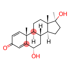 1,4-ANDROSTADIEN-17-ALPHA-METHYL-6-ALPHA, 17-BETA-DIOL-3-ONE