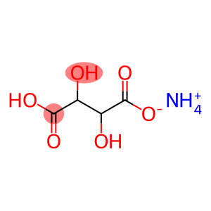 Ammonium hydrogen DL-tartrate