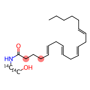 ANANDAMIDE [ETHANOLAMINE 1,2-14C]