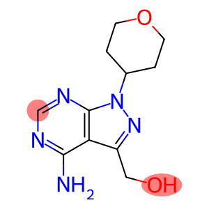 (4-aMino-1-(tetrahydro-2H-pyran-4-yl)-1H-pyrazolo[3,4-d]pyriMidin-3-yl)Methanol