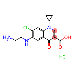 6-(2-AMinoethylaMino)-7-chloro-1-cyclopropyl-4-oxo-1,4-dihydroquinoline-3-carboxylic Acid Hydrochloride