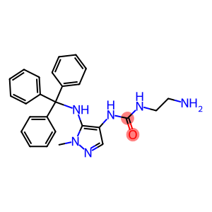 1-(2-AMino-ethyl)-3-[1-Methyl-5-(trityl-aMino)-1H-pyrazol-4-yl]-urea