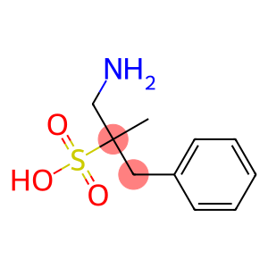 1-aMino-2-Methyl-3-phenylpropane-2-sulfonic acid