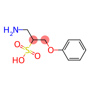 1-aMino-3-phenoxypropane-2-sulfonic acid