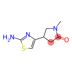 4-(2-aMinothiazol-4-yl)-1-Methylpyrrolidin-2-one