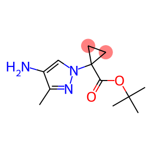 1-(4-AMino-3-Methyl-pyrazol-1-yl)-cyclopropanecarboxylic acid tert-butyl ester