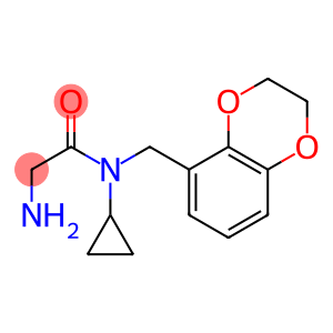 2-AMino-N-cyclopropyl-N-(2,3-dihydro-benzo[1,4]dioxin-5-ylMethyl)-acetaMide