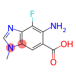 5-aMino-4-fluoro-1-Methyl-1H-benzo[d]iMidazole-6-carboxylic acid