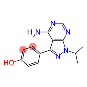 4-(4-aMino-1-isopropyl-1H-pyrazolo[3,4-d]pyriMidin-3-yl)phenol