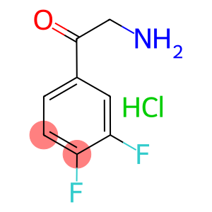 2-Amino-3',4'-difluoroacetophenone hydrochloride, 2-Amino-1-(3,4-difluorophenyl)ethan-1-one hydrochloride