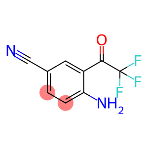 2'-Amino-5'-cyano-2,2,2-trifluoroacetophenone, 4-Cyano-2-(trifluoroacetyl)aniline, 1-(2-Amino-5-cyanophenyl)-2,2,2-trifluoroethan-1-one