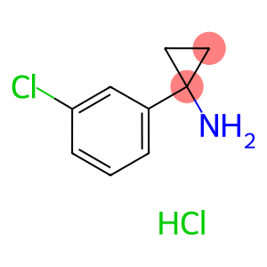 1-Amino-1-(3-chlorophenyl)cyclopropane hydrochloride, 1-(1-Aminocycloprop-1-yl)-3-chlorobenzene hydrochloride