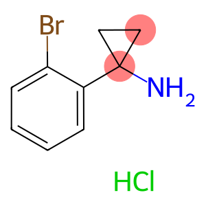 1-Amino-1-(2-bromophenyl)cyclopropane hydrochloride, 1-(1-Aminocycloprop-1-yl)-2-bromobenzene