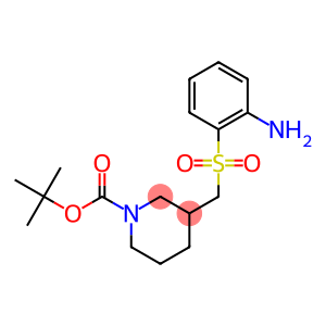 3-(2-Amino-benzenesulfonylmethyl)-piperidine-1-carboxylic acid tert-butyl ester