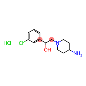 2-(4-Amino-piperidin-1-yl)-1-(3-chloro-phenyl)-ethanol hydrochloride