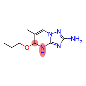 2-Amino-6-methyl-5-propoxy-4,5-dihydro[1,2,4]triazolo[1,5-a]pyrimidine