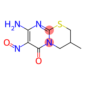 8-Amino-3-methyl-7-nitroso-3,4-dihydro-2H,6H-pyrimido[2,1-b][1,3]thiazin-6-one