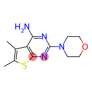 4-Amino-2-morpholino-5,6-dimethylthieno[2,3-d]pyrimidine