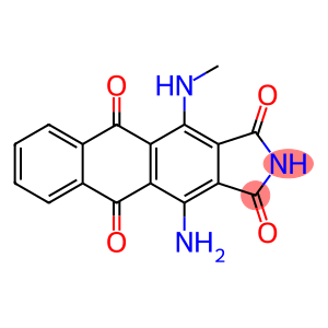 4-Amino-11-methylamino-2H-naphth[2,3-f]isoindole-1,3,5,10-tetrone