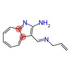 2-Amino-3-(allyliminomethyl)cyclohepta[b]pyrrole