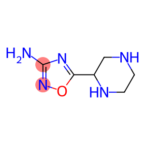 3-Amino-5-(piperazin-2-yl)-1,2,4-oxadiazole