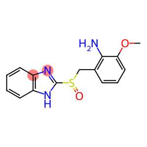 2-[[2-[Amino]-3-methoxybenzyl]sulfinyl]-1H-benzimidazole