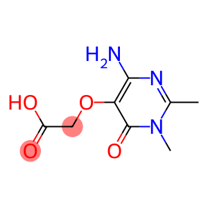 [(6-Amino-3,4-dihydro-2,3-dimethyl-4-oxopyrimidin)-5-yloxy]acetic acid