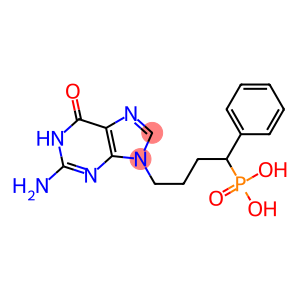 2-Amino-9-(4-phenyl-4-phosphonobutyl)-9H-purin-6(1H)-one