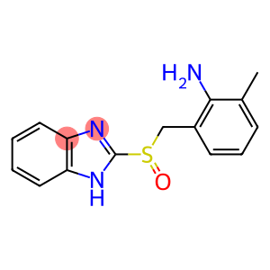 2-[[2-[Amino]-3-methylbenzyl]sulfinyl]-1H-benzimidazole