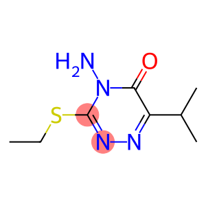 4-Amino-6-isopropyl-3-(ethylthio)-1,2,4-triazin-5(4H)-one