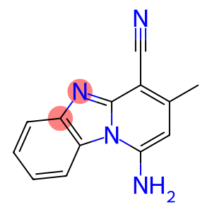 1-Amino-3-methylpyrido[1,2-a]benzimidazole-4-carbonitrile