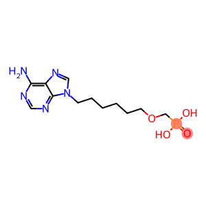 [6-(6-Amino-9H-purin-9-yl)hexyloxy]methylphosphonic acid