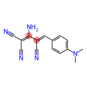 2-Amino-4-[p-(dimethylamino)phenyl]-1,3-butadiene-1,1,3-tricarbonitrile