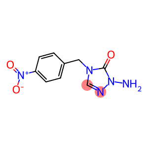 1-Amino-4-(p-nitrobenzyl)-1H-1,2,4-triazol-5(4H)-one