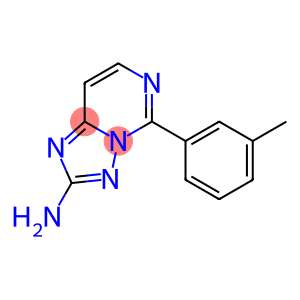 2-Amino-5-[3-methylphenyl][1,2,4]triazolo[1,5-c]pyrimidine