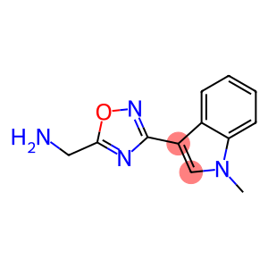 3-[5-Aminomethyl-1,2,4-oxadiazol-3-yl]-1-methyl-1H-indole