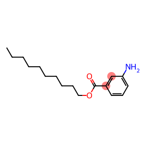 3-Aminobenzoic acid decyl ester