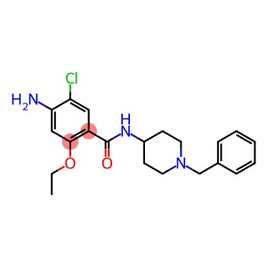 4-Amino-5-chloro-2-ethoxy-N-(1-benzylpiperidin-4-yl)benzamide