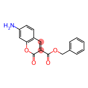 7-Amino-2-oxo-2H-1-benzopyran-3-carboxylic acid benzyl ester