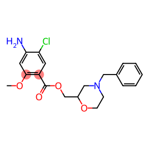 4-Amino-5-chloro-2-methoxybenzoic acid 4-benzylmorpholin-2-ylmethyl ester