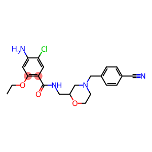 4-Amino-5-chloro-2-ethoxy-N-[[4-(4-cyanobenzyl)-2-morpholinyl]methyl]benzamide
