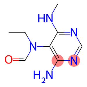 4-Amino-6-methylamino-5-(N-ethylformylamino)pyrimidine