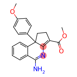 5-Amino-1,9b-dihydro-9b-(4-methoxyphenyl)-2H-cyclopent[c]isoquinoline-3-carboxylic acid methyl ester