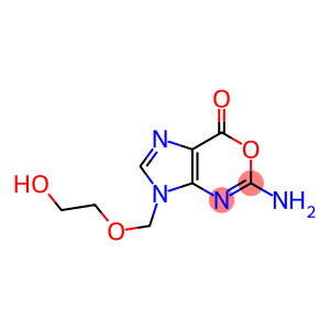 5-Amino-3-(2-hydroxyethoxymethyl)imidazo[4,5-d][1,3]oxazin-7(3H)-one