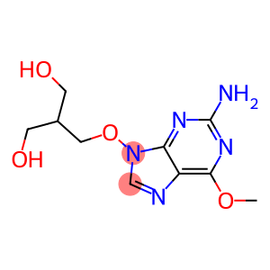 2-Amino-6-methoxy-9-(3-hydroxy-2-hydroxymethylpropyloxy)-9H-purine