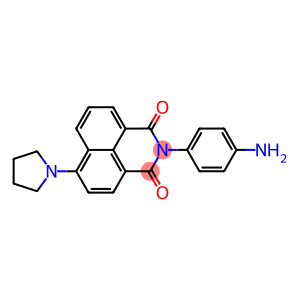 2-(4-Aminophenyl)-6-(pyrrolidine-1-yl)-2H-benzo[de]isoquinoline-1,3-dione