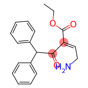 2-(2-Aminoethylidene)-4,4-diphenyl-3-oxobutyric acid ethyl ester